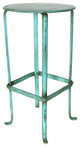 Light Blue Iron Plant Stand