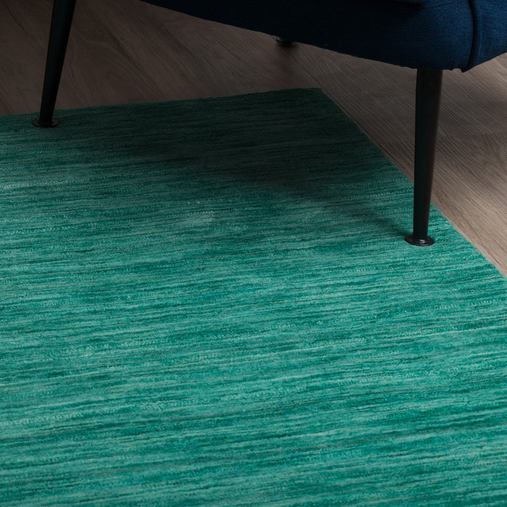 Rafia RF100 Emerald 4' x 4' Round Rug