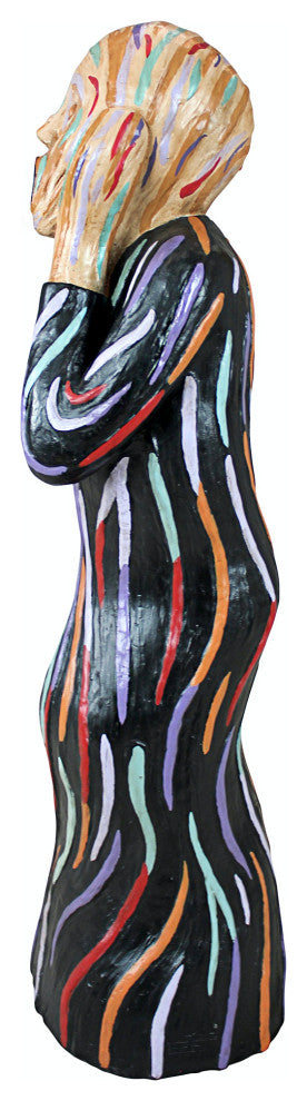 "The Silent Scream" Statue