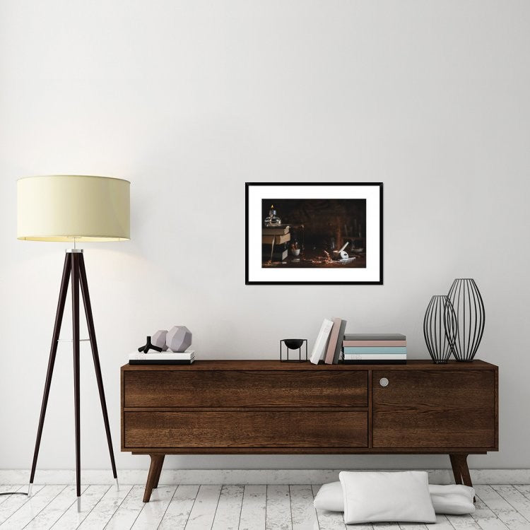 "Phases Of Chocolate" Framed Digital Print by Dina Belenko, 32x24"