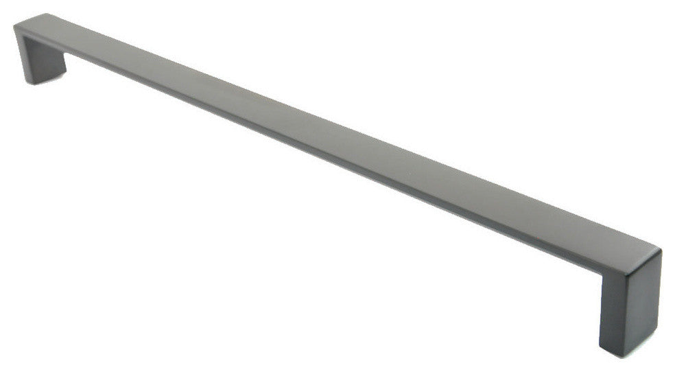 12" Modern Square Pull, Oil Rubbed Bronze