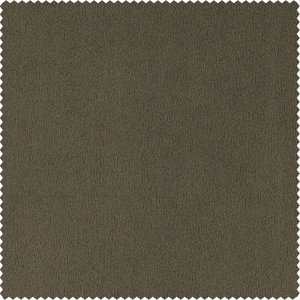 Signature Denver Taupe Blackout Velvet Swatch Sample, 4W X 4L