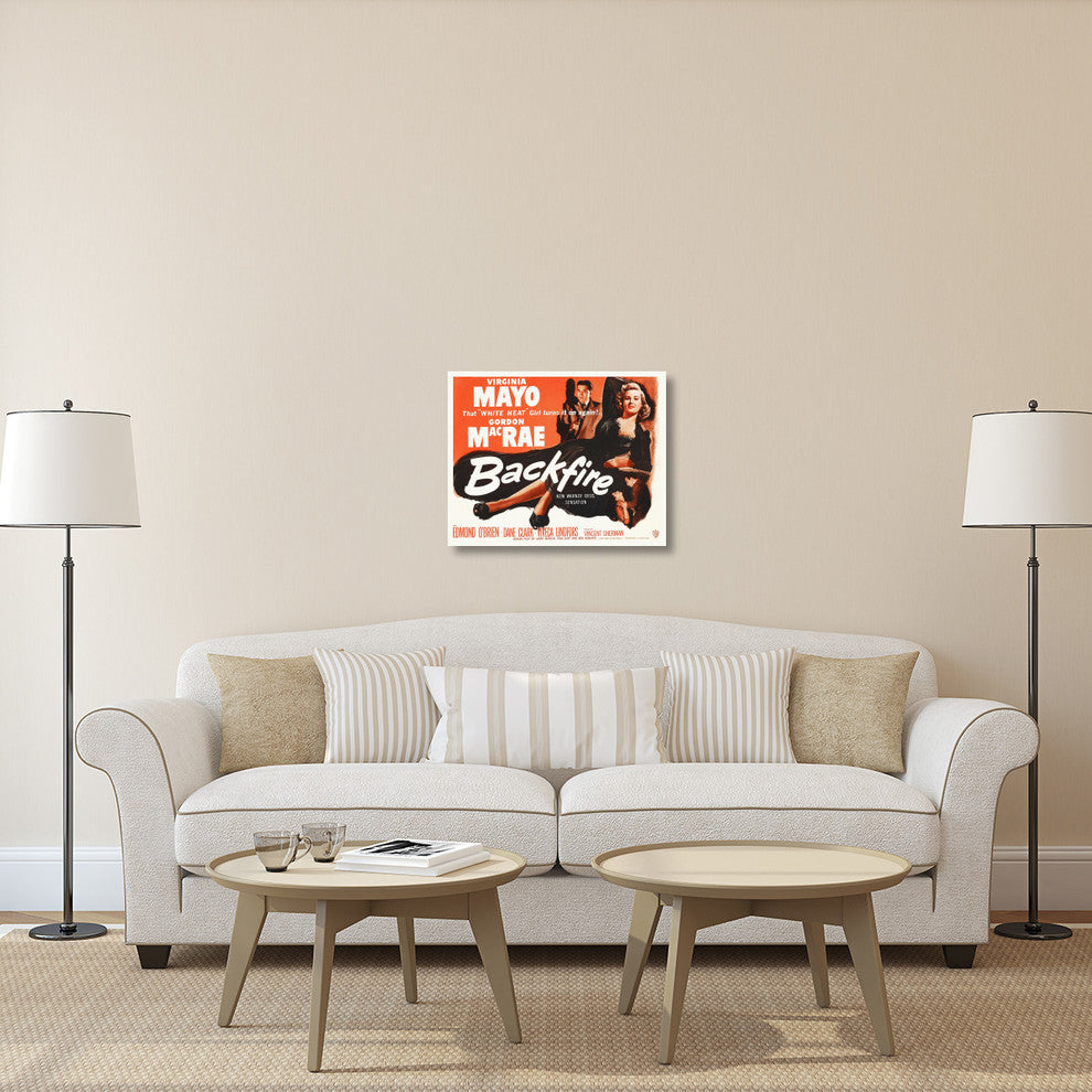 "Backfire" Stretched Canvas Giclee by Hollywood Photo Archive, 30"x24"