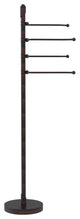 Soho Free Standing 4 Pivoting Swing Arm Towel Stand, Venetian Bronze
