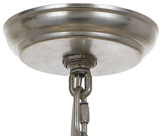 Crystorama Lighting Group 6108 Perla 6 Light 26"W Crystal - Antique Gold