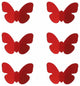 Acrylic Butterfly With Magnet 6 pieces