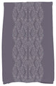 Dotted Focus 18"x30" Purple Geometric Print Hand Towel