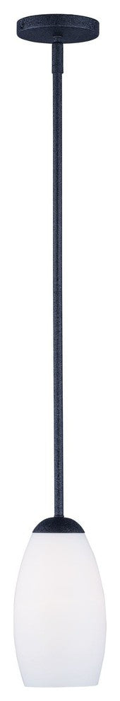 Taylor 1-Light Mini Pendant, Textured Black