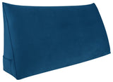 Bed Headboard Wedge Reading Pillow Daybed Backrest Support Positioning Cushion, 54x20x8