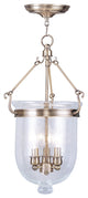 Jefferson Chain-Hang Light, Antique Brass