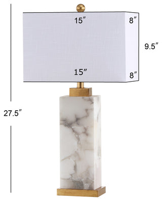 Elizabeth Alabaster LED Table Lamp