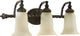 Alameda 3-Light Vanity Fixture, Oiled Bronze