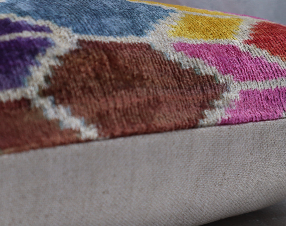 Canvello Luxury Multi Color Pillow Down Filled 16x16 in