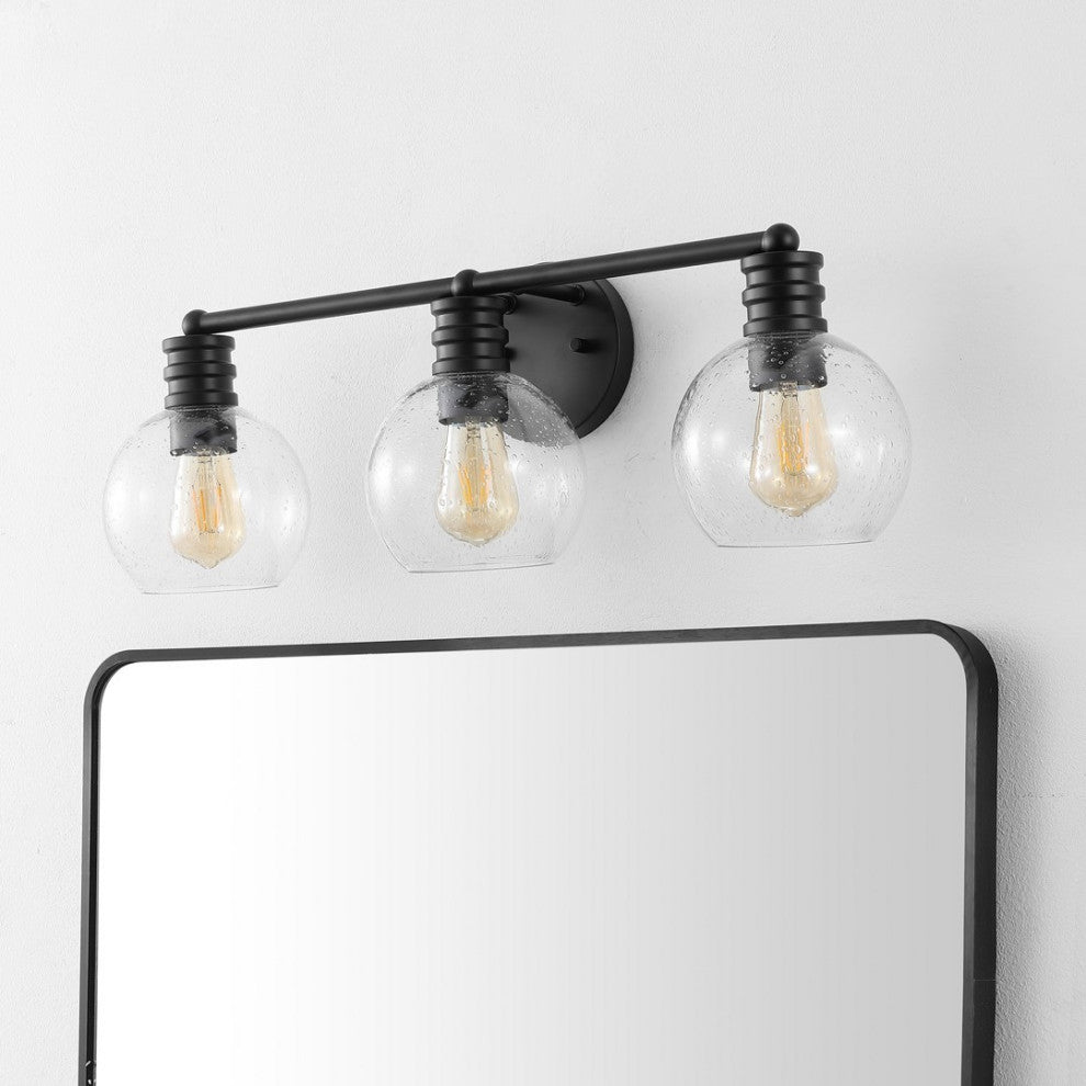 Safavieh Sunetta 3Lt 26.375" Sconce, Black