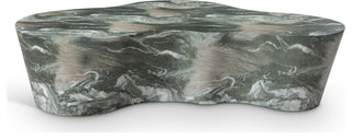 Monza Finished Concrete Indoor/Outdoor Coffee Table, Green