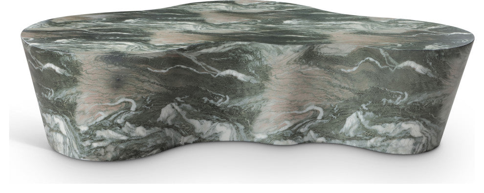 Monza Finished Concrete Indoor/Outdoor Coffee Table, Green