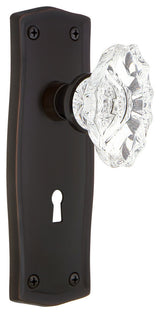 Prairie Plate with Keyhole Single Dummy Chateau Door Knob