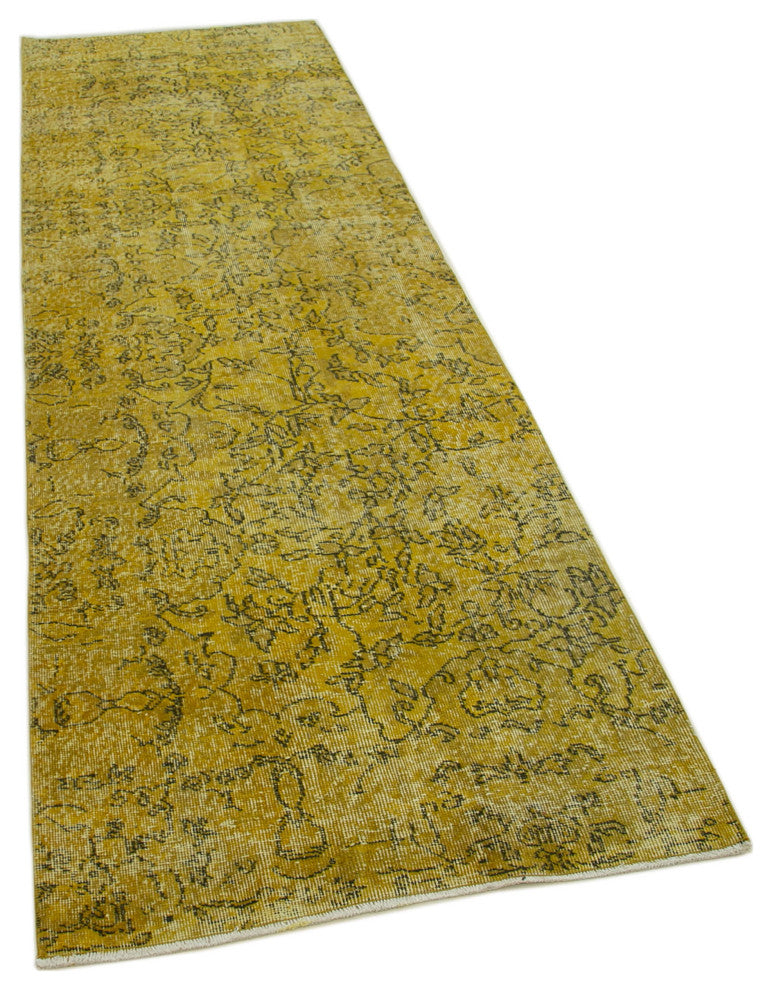 Rug N Carpet - Handwoven Turkish 2' 11" x 9' 11" Decorative Hallway Runner Rug