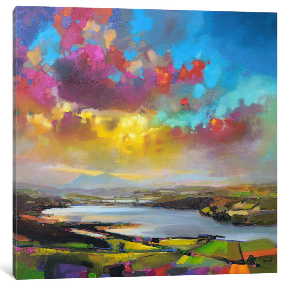 "Struie Hill Dornoch" by Scott Naismith, 26"x26"