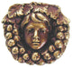 Fruit of the Vine Knob Antique Brass, Antique Brass