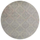 Ahgly Company Indoor Round Mid-Century Modern Area Rugs, 3' Round