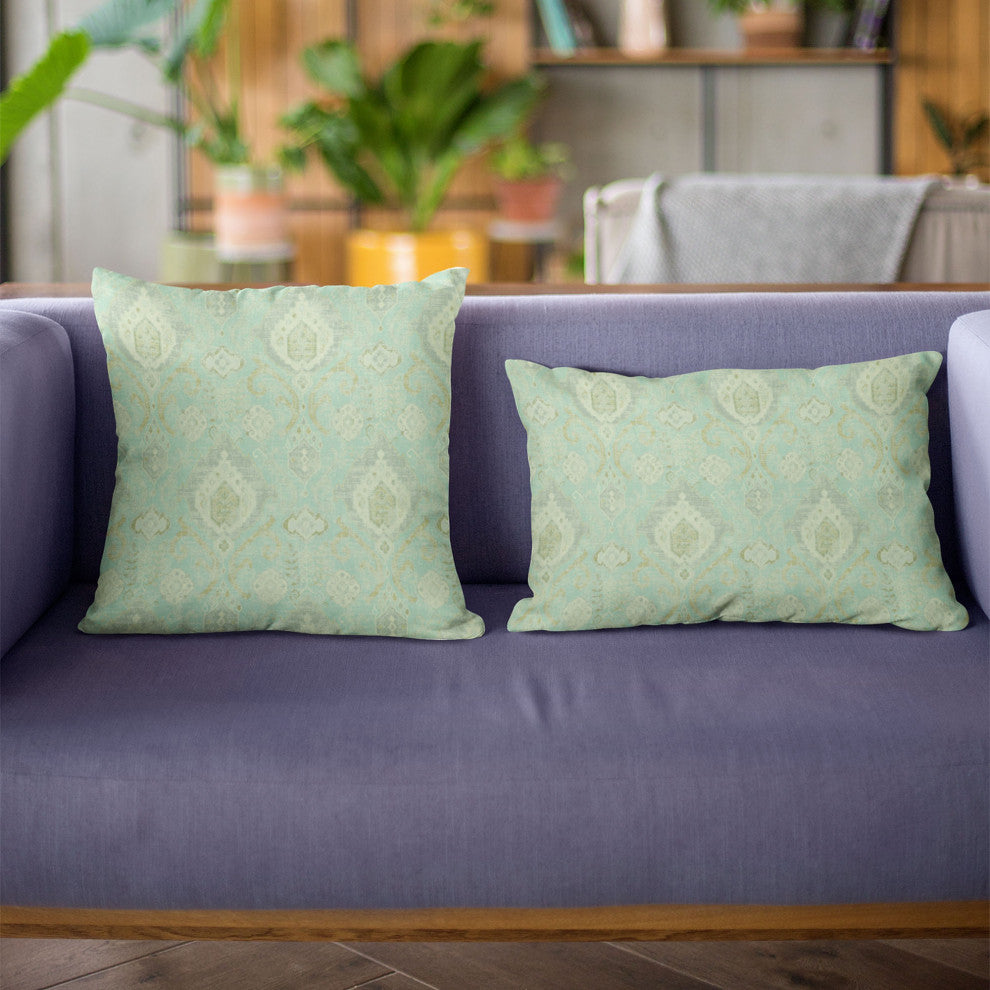 Spa Romero Woven Luxury Throw Pillow, Double sided 20"x30" Queen