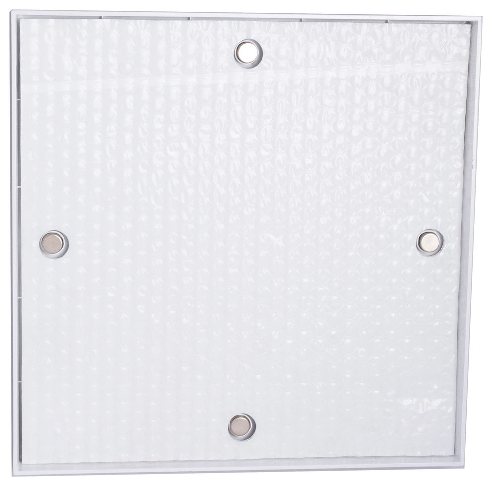 13" x 13" Vent Cover For ALUMINUM Vents, Elima-Draft, HVAC Insulated