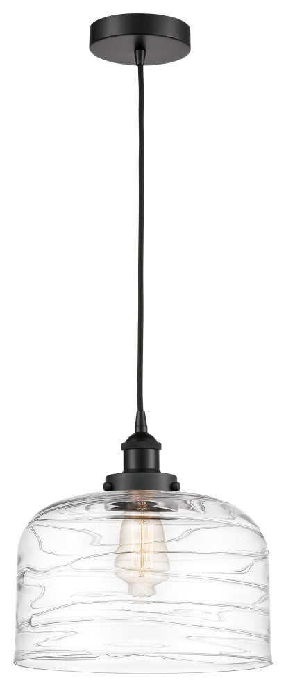 Innovations 616-1PH-BK-G713-L-LED 1-Light Mini Pendant, Matte Black