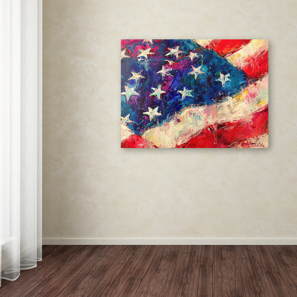 Richard Wallich 'Art Flag' Canvas Art, 32 x 24