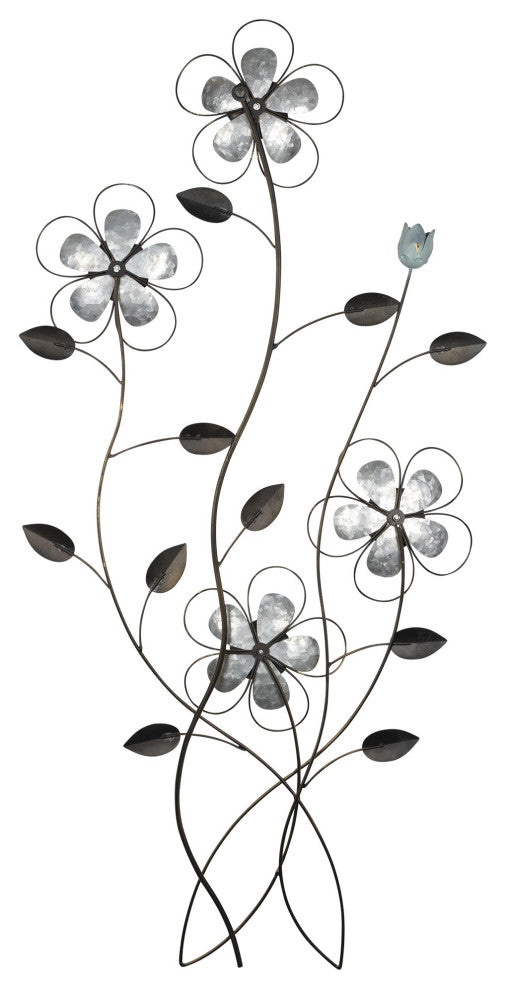 Floral Vines Modern Wall Decor