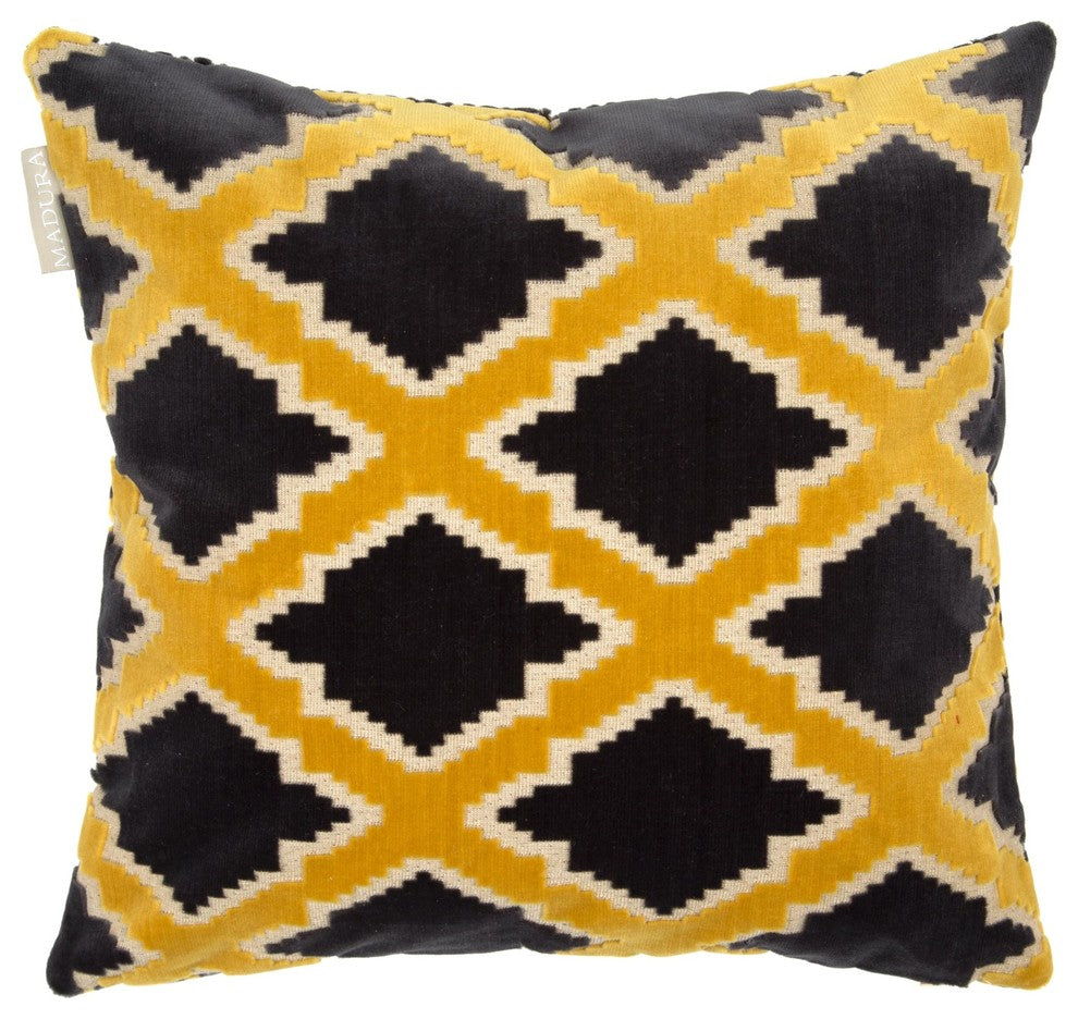 Pillow Cover Rambagh, Mustard