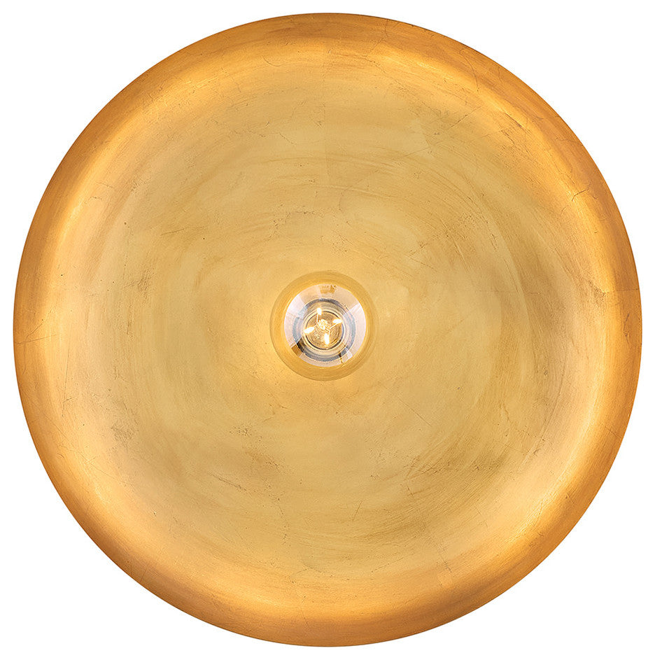 Hinkley Sadie Large Dome Pendant, Lacquered Brass