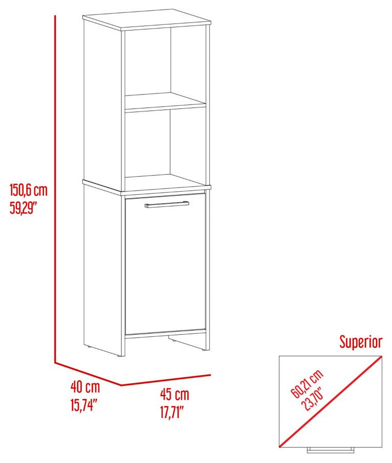 Kitchen Pantry Feery, Kitchen, White
