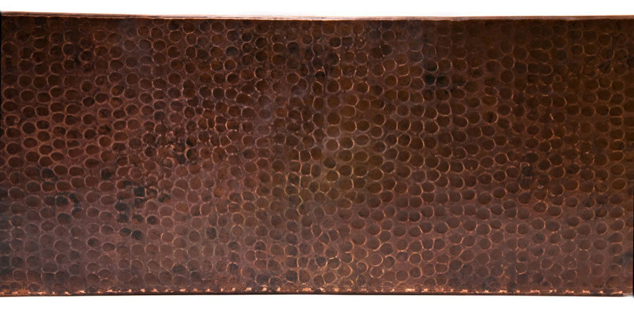 KASDB30229 30'' Copper  Kitchen Apron Single Basin Sink