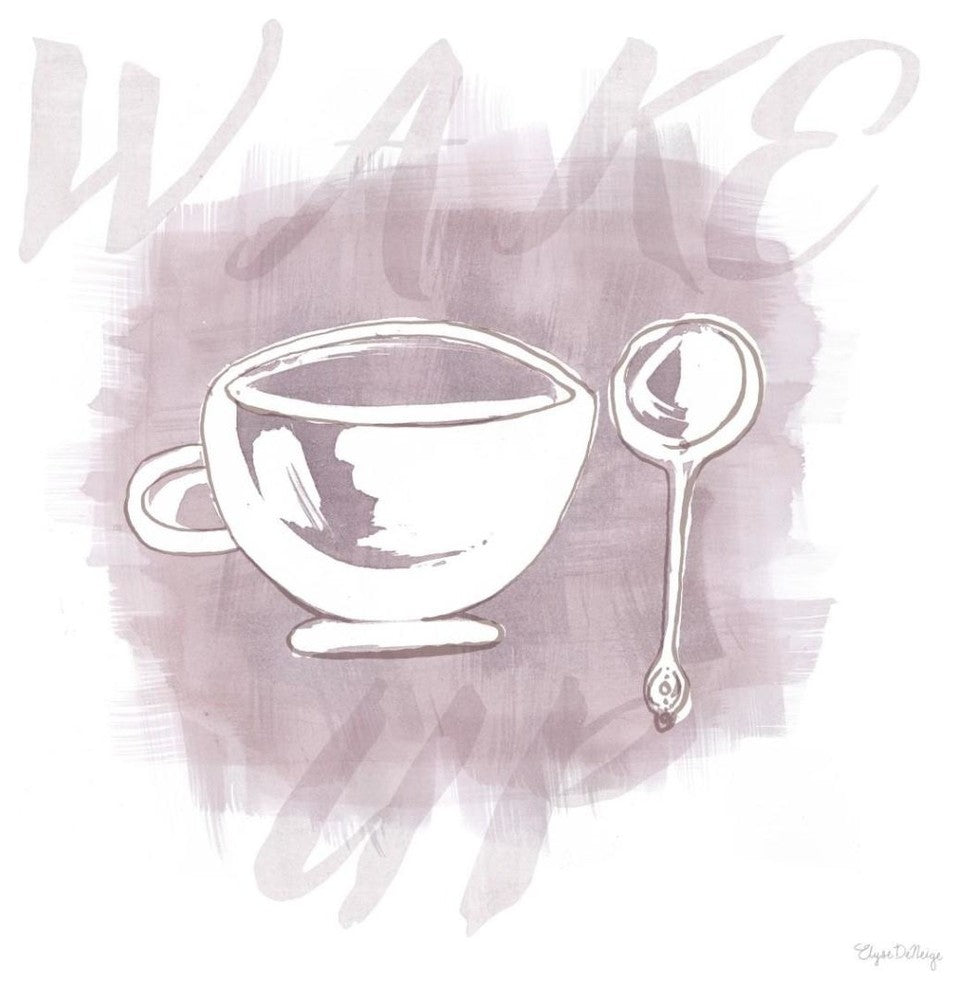 "Jazzy Java II" Digital Paper Print by Elyse DeNeige, 42"x42"
