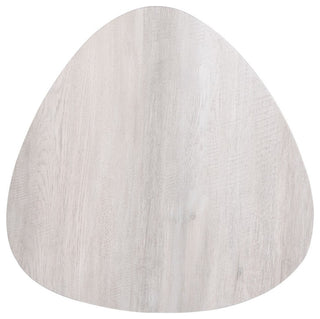 Safavieh Berlin Tripod Side Table, Light Grey Oak/Black