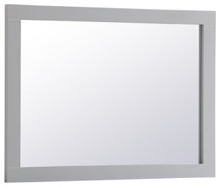 24" Contemporary Grey-Light Vanity Mirror