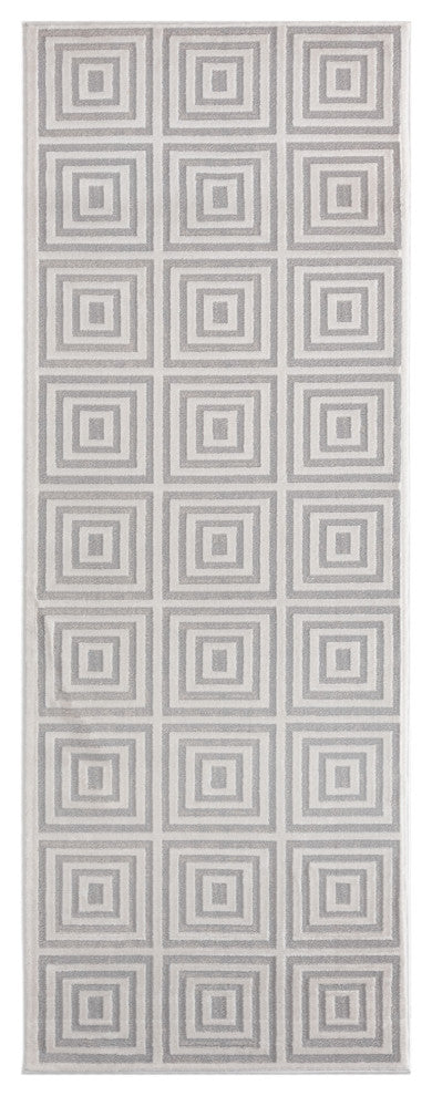 United Weavers Cascades Tehama Sand Runner Rug 2'7" x 7'2