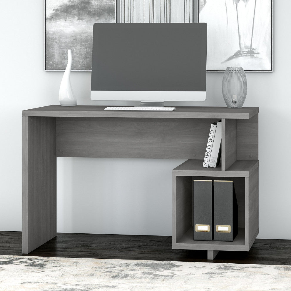 kathy ireland Home by Bush Furniture Madison Avenue 48W Writing Desk with Cubby