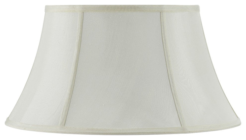 Cal Lighting Vertical Piped Swing Arm Shade, Eggshell