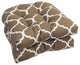 19" U-Shaped Dining Chair Cushions, Set of 2, Landview Mocha