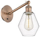 Innovations 317-1W-AC-G652-6-LED 1-Light Sconce, Antique Copper