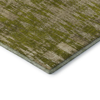 Premium Machine Washable Mayfield AMF580 Olive 9' x 12' Rug