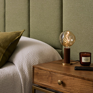 Walnut Knuckle Table Lamp