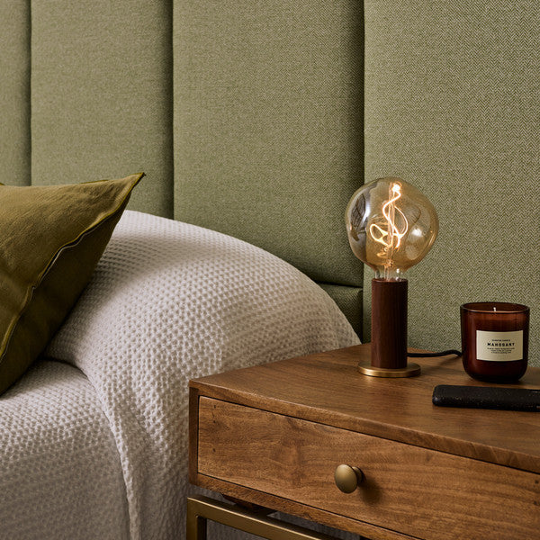 Walnut Knuckle Table Lamp