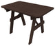 Pine Traditional Table, Walnut Stain, 4 Foot
