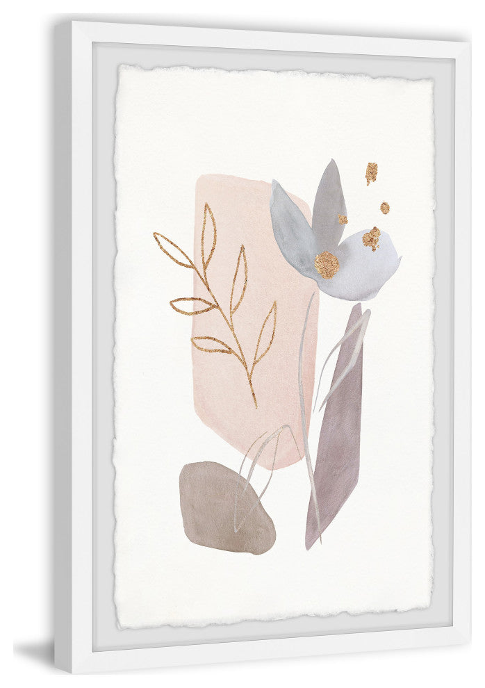 "Garden in the Rocks" Framed Painting Print, 20x30
