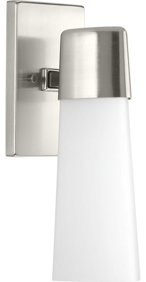 Zura Collection 1-Light Bath and Vanity, Brushed Nickel