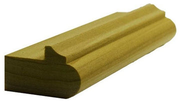 EWLR12 Kitchen Cabinet Light Rail Nose and Cove Moulding, 7/8" x 1-3/8", Poplar