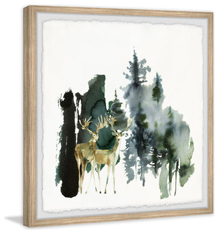 "Adventure Starts" Framed Painting Print, 12x12